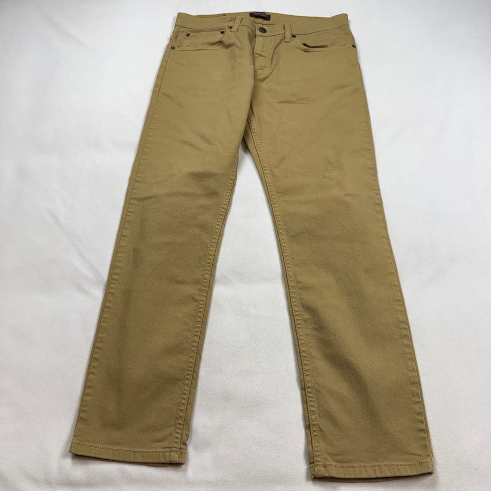 Adam Levine The Engineer Khaki Pants Mens 34x30 Slim Straight Chino M240AL-KHAKI